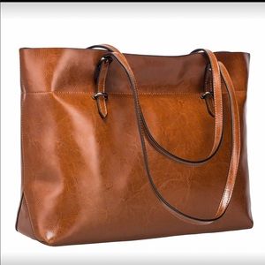 Brown Leather Handbag